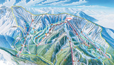 Taos Ski Valley Trail and Piste Map Taos Ski Valley Trail and Piste Map