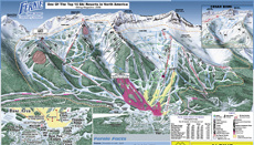 Fernie Ski Resort Piste Map Fernie Ski Resort Piste Map